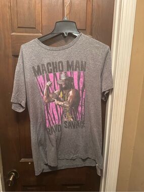 Men’s Old Navy Large Macho Man Randy Savage Graphic Tee -